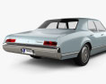 Oldsmobile 88 Delmont 轿车 1967 3D模型
