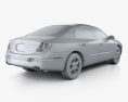 Oldsmobile Aurora с детальным интерьером 2003 3D модель
