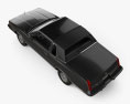 Oldsmobile Cutlass Supreme Brougham coupé 1992 Modello 3D vista dall'alto