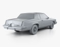 Oldsmobile Cutlass Supreme Brougham coupe 1992 3D模型