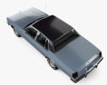 Oldsmobile Delta 88 Royale sedan 1985 3D-Modell Draufsicht