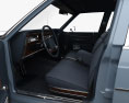 Oldsmobile Delta 88 Sedán Royale con interior y motor 1988 Modelo 3D seats