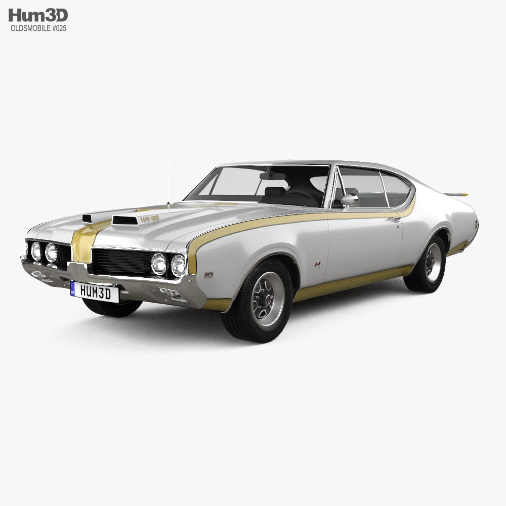 Oldsmobile Hurst 1969 3D模型