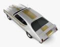 Oldsmobile Hurst 1972 3D-Modell Draufsicht