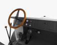 Omnibuswaden 37 typ Robert Kaufmann mit Innenraum 1916 3D-Modell dashboard