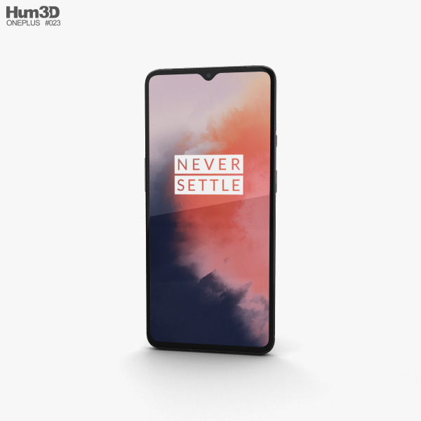 OnePlus 7T Frosted Silver 3D model