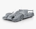 Onroak Automotive Ligier JS P2 2015 3D модель clay render