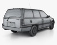 Opel Kadett E Caravan 3-door 1991 3d model