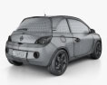 Opel Adam 2016 3D 모델 