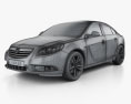 Opel Insignia hatchback 2012 3d model wire render