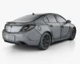 Opel Insignia OPC 세단 2012 3D 모델 