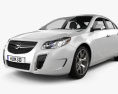 Opel Insignia OPC 세단 2012 3D 모델 