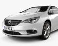 Opel Cascada (Cabrio) 2016 3D 모델 