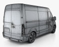 Opel Movano Passenger Van 2014 3D-Modell