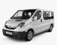 Opel Vivaro Passenger Van 2013 3D模型