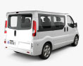 Opel Vivaro Passenger Van 2013 3D模型 后视图