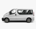 Opel Vivaro Passenger Van 2013 3D模型 侧视图