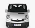 Opel Vivaro Passenger Van 2013 3D模型 正面图