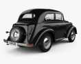 Opel Olympia (OL38) 1938 3Dモデル 後ろ姿