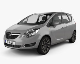 3D model of Opel Meriva (B) 2016