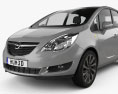 Opel Meriva (B) 2016 3d model
