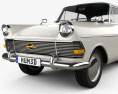 Opel Rekord (P2) 2-door sedan 1960 3d model
