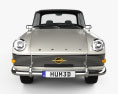 Opel Rekord (P2) 2-door sedan 1960 3d model front view