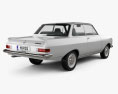 Opel Rekord (A) 2 puertas Sedán 1963 Modelo 3D vista trasera