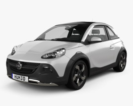 Opel Adam Rocks Konzept 2014 3D-Modell