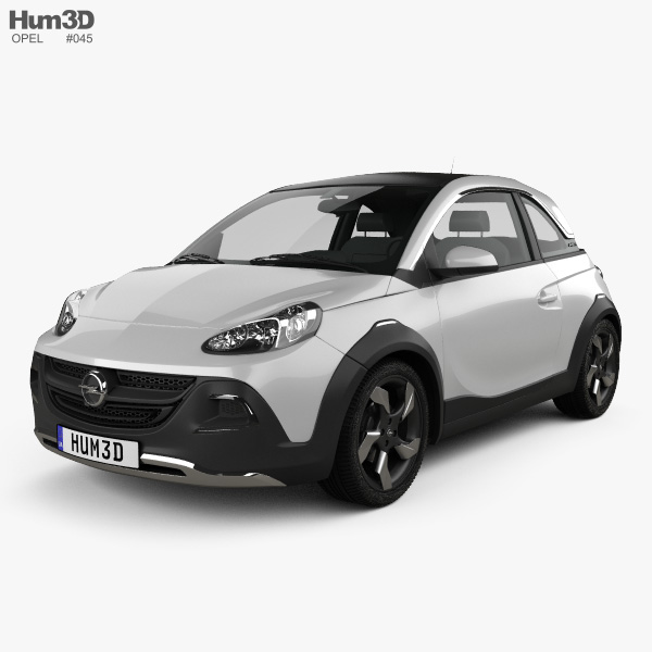 Opel Adam Rocks 컨셉트 카 2014 3D 모델 