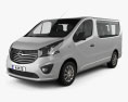 Opel Vivaro Passenger Van 2017 3D-Modell