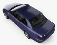 Opel Omega (B) 轿车 2003 3D模型 顶视图