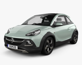 3D model of Opel Adam Rocks 2017