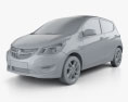 Opel Karl 2018 3d model clay render