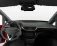 Opel Corsa (E) 3-door with HQ interior 2017 3d model dashboard