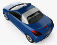 Opel Tigra TwinTop 2009 3D模型 顶视图