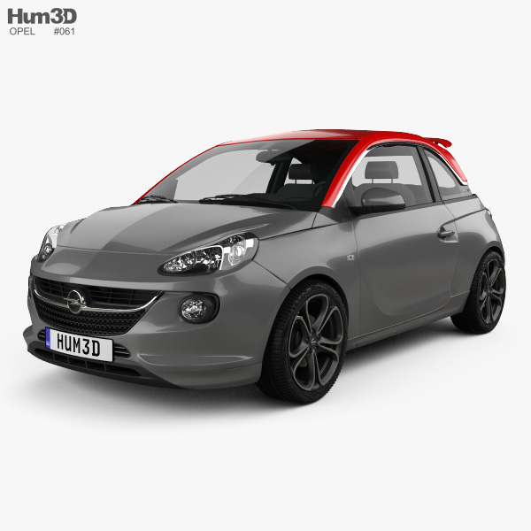 Opel Adam S 2017 3D model