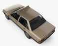 Opel Rekord 1982 3D-Modell Draufsicht