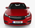 Opel Astra K 2019 Modello 3D vista frontale