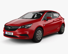 3D model of Opel Astra K Selection 2019