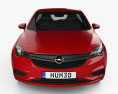 Opel Astra K Selection 2019 3D模型 正面图