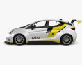 Opel Astra TCR 2017 3D 모델  side view