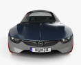 Opel GT 2017 3d model front view