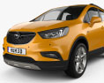 Opel Mokka X с детальным интерьером 2020 3D модель