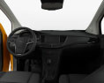 Opel Mokka X с детальным интерьером 2020 3D модель dashboard