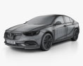 Opel Insignia Grand Sport 2020 3d model wire render