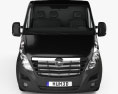 Opel Movano 승객용 밴 L1H1 2014 3D 모델  front view