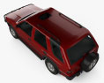 Opel Frontera (A) 5门 1995 3D模型 顶视图