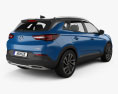 Opel Grandland X 2020 3D модель back view