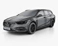 Opel Insignia Country Tourer 2020 Modèle 3d wire render